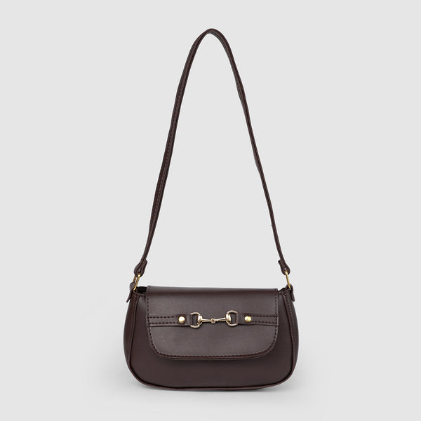Ivory Chocolate Shoulder Bag