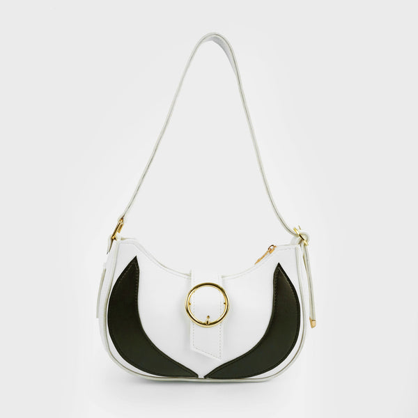 Royal White Shoulder Bag