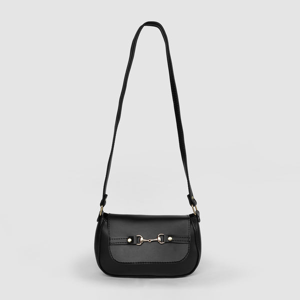Ivory Black Shoulder Bag